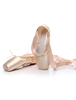 Satin Dance Schuhe 2021 Lachs Ballett Pointe Schuhe Karree Lace Up Ballett Tanzschuhe