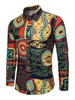 Schickes Hemd 2020 aus mit Print im hawaiianischen Style REGULAR FIT gemischten Baumwollen