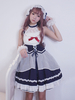 Schickes Lolita Kleid Chiffon mit Falten im klassischen & traditionellen Style
