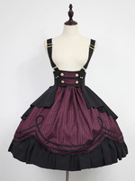 Schickes Lolita Kleid Polyester mit Rüschen im klassischen & traditionellen Style