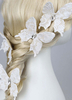 Schmetterling Hochzeit Kopfbedeckungen Net Spitze Stoff Braut-Accessoires