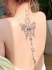 Schmetterling Tattoo Aufkleber Wasserdicht Weibliche Langlebig Sexy