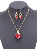 Schmuck-Set im schicken & modischen Style Set Metall 2 Stk Set