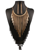 Schmuck-Set Set in Golden Legierung 18-24 Zoll Metall für Party im schicken & modischen Style