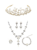 Schmuckset für Hochzeit Chic durchbohrt