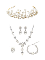 Schmuckset für Hochzeit Chic durchbohrt