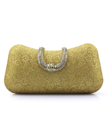 Schöne Hochzeit Handtasche für die Braut in Silbern