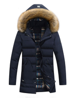Schneejacke SLIM FIT Parka warmhaltend mit Print Polyester im schicken & modischen Style und Kapuze und Reißverschluss für Openair