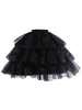 Schwarz Lolita Petticoats Violence Support 3 Tier Lolita Underskirt