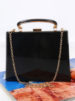 Schwarze Abend-Handtaschen; die Brautparty-Handtaschen Wedding sind