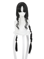 Schwarze Cosplay Perücke Fate Hitzebeständige Faserperücke Cosplay Perücken