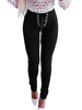 Schwarze Hose Skinny Pants