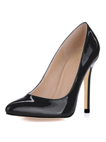 Schwarze Spitze Pumps 2021aus mit High-Heels
