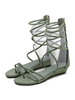 Schwarzen Gladiator Sandalen flach Riemchen Sandale Stiefel für Frauen