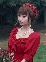 Schwarzer Lolita Kopfschmuck Cathighness Kopfbedeckung Lolita Stirnband