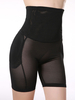 Schwarzer Mitte Oberschenkel Shaper Lycra Shorts gestalten
