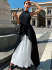Schwarzes Maxikleid Ärmelloses Juwelenhals-Polyester Tägliches bodenlanges Sommerkleid