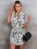 Schwarzes Sommerkleid Off-The-Shoulder Rüschen Layered Short Sleeves Rüschen Lace Short Beach Dress