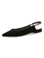 Süße Ballerinas aus Kord mit Slingbacks Ballerinas für Abend GespalteneSohle und Damen