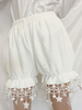 Süße Lolita Bloomers Fringe Stars Muster Weiße Lolita Shorts