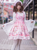 Süße Lolita Bluse weiß Vintage Neverland Hime Lolita Hemd