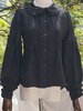 Süße Lolita Blusen Plissee Lolita Top Langarm Lolita Shirt