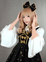 Süße Lolita Haar neigt samt Kopfbedeckungen Lolita Zubehör
