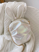 Süße Lolita Handtasche Bunny Ear Leder Umhängetasche