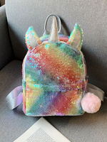 Süße Lolita Handtasche Pailletten Einhorn Rucksack Lolita Zubehör