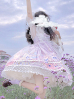 Süße Lolita JSK Kleid Bär Party Lolita Pullover Röcke