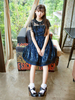Süße Lolita Kleid Harajuku Starry Night Angel gedruckt OP Lolita einteiliges Kleid