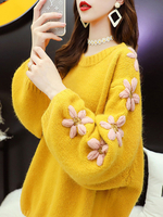 Süße Lolita Mäntel Blonder Mantel Langarm Polyester Winter Lolita Outwears