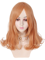 Süße Lolita Perücke 36cm-45cm Hitzebeständiges Faser Khaki Lolita Zubehör