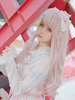 Süße Lolita Perücken in Rosa Netz Tea party Perücke Hochwertige Synthetic Harajuku Fashion
