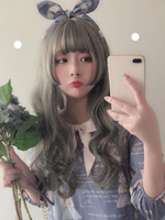 Süße Lolita Perücken Lange hitzebeständige Faser Lolita Haarperücke