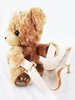 Süße Lolita Rucksack Faux Fur Bear Brown Lolita Tasche