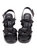 Süße Lolita Sandalen Bow Riemchen Schnalle schwarz Lolita Schuhe