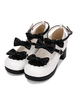 Süße Lolita Schuhe Bow Strappy Chunky High Heel dunkelbraun Lolita Schuhe