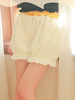 Süße Lolita Shorts Flanell Rüschen Corgi Weiß Lolita Bloomers