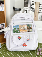 Süße Lolita Tasche Blauer Polyester Polyester Rucksack Lolita Zubehör