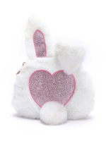 Süße Lolita Tasche Bunny Kunstpelz Umhängetasche Lolita Zubehör