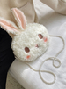 Süße Lolita Tasche Bunny Pearls Chain Cross Body Bag Lolita Zubehör