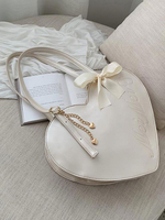Süße Lolita Tasche Herzförmige Schleifen Lolita Umhängetasche