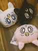 Süße Lolita Tasche Sailor Moon Luna Katze Kunstpelz Lolita Kette Tasche