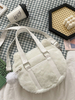 Süße Lolita Tasche Weiße kurze Plüschtasche Lolita Zubehör