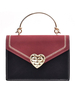 Süße Lolita Tasche Wildleder Letter Shaped Cross Body Bag