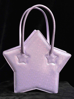Süße Lolita Taschen Handtaschen lila Sternform Lolita