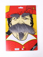 Selbstklebender Bart des Karneval Kostüm-Gesichtshaars