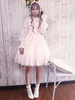 Süßes Lolita Kleid Chiffon mit Rüschen im klassischen & traditionellen Style
