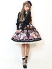Süßes Lolita Kleid mit Stehkragen und langen Ärmeln im klassischen & traditionellen Style und Rüschen